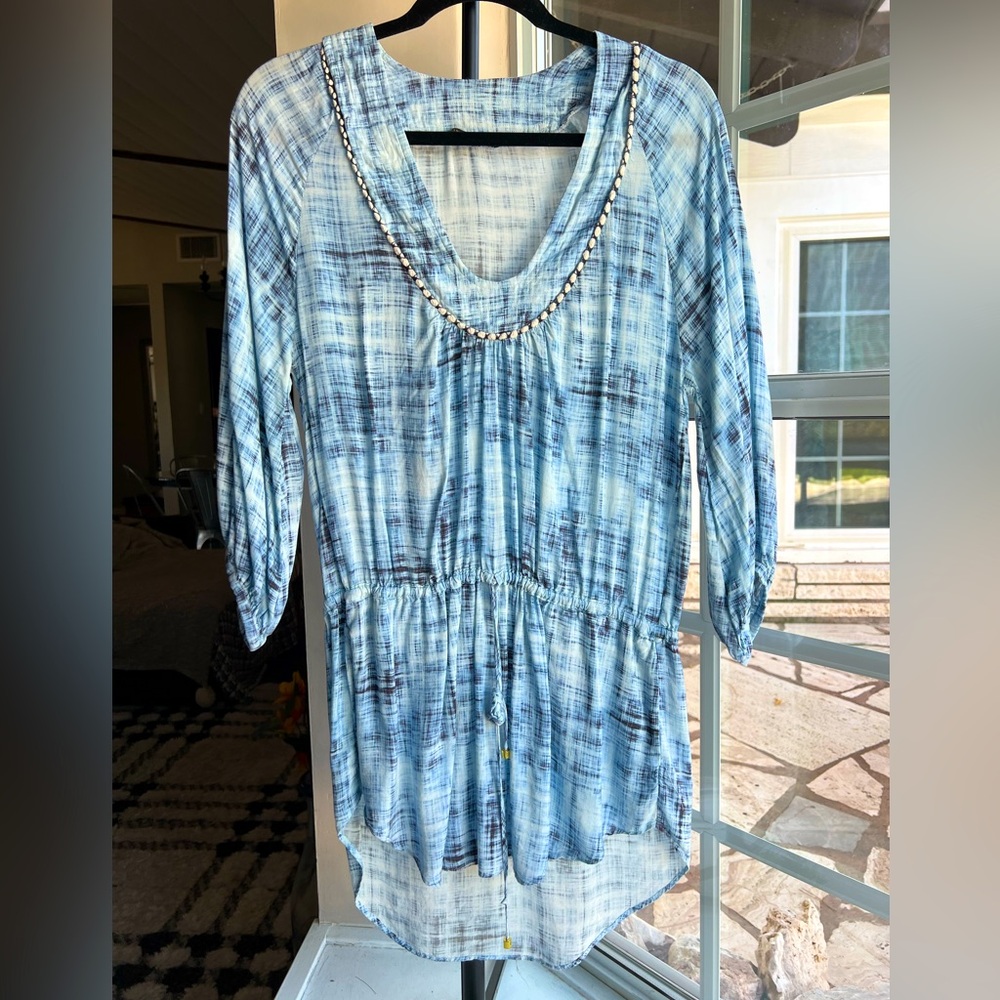 VIX caftan swim coverup